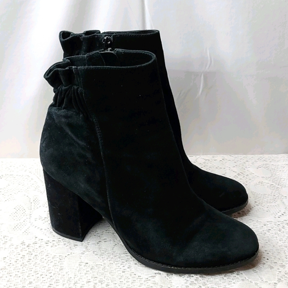 Arturo Chiang Rakel suede leather ankle boots 11